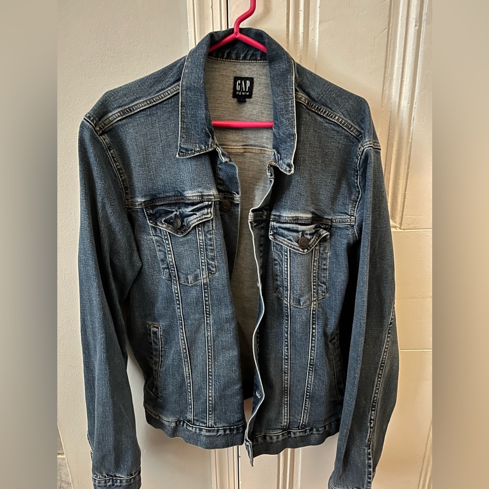 Gap Classic Icon Denim Jacket, Size L